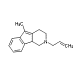 CAS#: 802037-48-5, 2-Allyl-5-methyl-2,3,4,9b-tetrahydro-1H-indeno[1,2-c]pyridine