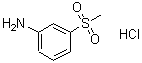 CAS#: 80213-28-1, 3-(Methylsulfonyl)Aniline Hydrochloride
