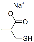 CAS 登录号：80224-20-0， 3-巯基-2-甲基丙酸钠
