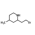 CAS#: 802277-85-6, 2-(2-Bromoethyl)-4-methylpiperidine