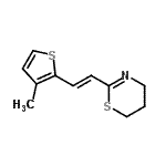 CAS#: 802315-73-7, 2-[(E)-2-(3-Methyl-2-thienyl)vinyl]-5,6-dihydro-4H-1,3-thiazine