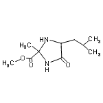 CAS#: 802322-75-4, Methyl 4-isobutyl-2-methyl-5-oxo-2-imidazolidinecarboxylate