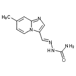 CAS#: 802323-56-4, (2E)-2-[(7-Methylimidazo[1,2-a]pyridin-3-yl)methylene]hydrazinecarboxamide