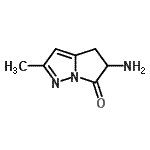 CAS#: 802323-69-9, 5-Amino-2-methyl-4,5-dihydro-6H-pyrrolo[1,2-b]pyrazol-6-one