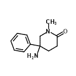 CAS#: 802555-69-7, 5-Amino-1-methyl-5-phenyl-2-piperidinone