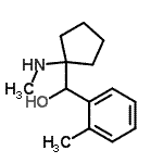 CAS#: 802559-25-7, [1-(Methylamino)cyclopentyl](2-methylphenyl)methanol