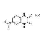 CAS#: 80257-46-1, 6-nitro-1,4-dihydroquinoxaline-2,3-dione hydrate