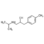 CAS#: 802589-84-0, 1-(Isopropylamino)-3-(4-methylphenyl)-2-propanol