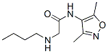 CAS#: 802593-28-8, 2-(Butylamino)-N-(3,5-Dimethyl-4-Isoxazolyl)-Acetamide
