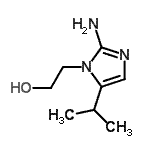 CAS#: 802603-11-8, 2-(2-Amino-5-isopropyl-1H-imidazol-1-yl)ethanol