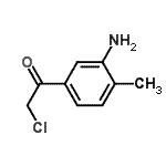 CAS#: 80261-95-6, 1-(3-Amino-4-methylphenyl)-2-chloroethanone