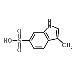 CAS#: 802834-18-0, 3-Methyl-1H-indole-6-sulfonic acid