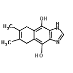 CAS#: 802884-02-2, 6,7-Dimethyl-5,8-dihydro-1H-naphtho[2,3-d]imidazole-4,9-diol