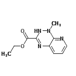 CAS#: 802893-65-8, Ethyl 1-methyl-1,2-dihydropyrido[3,2-e][1,2,4]triazine-3-carboxylate