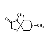 CAS#: 802897-55-8, 4,8-Dimethyl-1-thia-4,8-diazaspiro[4.5]decan-3-one