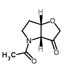 CAS#: 802919-00-2, (3aR,6aS)-4-Acetyltetrahydro-2H-furo[3,2-b]pyrrol-3(3aH)-one
