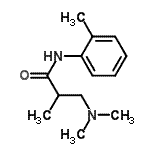 CAS 登录号：803611-39-4， 3-(二甲基氨基)-2-甲基-N-(2-甲基苯基)丙酰胺