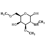 CAS#: 803629-38-1, 2-Deoxy-3,6-di-O-methyl-2-(methylamino)-D-galactopyranose