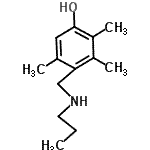 CAS#: 803629-48-3, 2,3,5-Trimethyl-4-[(propylamino)methyl]phenol