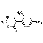 CAS#: 803633-30-9, 2-(2,4-Dimethylphenyl)-3-(methylamino)propanoic acid