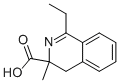 CAS 登录号：803633-81-0， 1-乙基-3,4-二氢-3-甲基-3-异喹啉羧酸