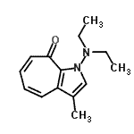 CAS 登录号：803638-11-1， 1-(二乙基氨基)-3-甲基环庚三烯并[b]吡咯-8(1H)-酮