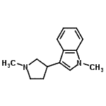 CAS#: 803650-01-3, 1-Methyl-3-(1-methyl-3-pyrrolidinyl)-1H-indole