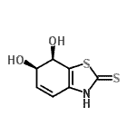 CAS#: 803733-94-0, (6R,7R)-6,7-Dihydroxy-6,7-dihydro-1,3-benzothiazole-2(3H)-thione