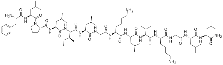 CAS 登录号:80388-04-1, 肥大细胞脱粒肽 HR-2