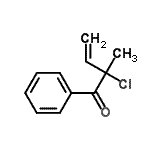 CAS#: 80411-55-8, 2-Chloro-2-methyl-1-phenyl-3-buten-1-one