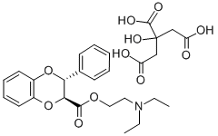 CAS#: 80428-15-5, Trans-2-(Diethylamino)Ethyl 2,3-Dihydro-3-Phenyl-1,4-Benzodioxin-2-Carboxylate Citrate