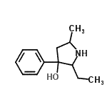 CAS#: 804432-67-5, 2-Ethyl-5-methyl-3-phenyl-3-pyrrolidinol