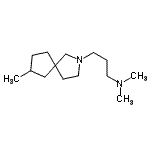 CAS#: 804432-82-4, N,N-Dimethyl-3-(7-methyl-2-azaspiro[4.4]non-2-yl)-1-propanamine