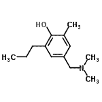 CAS#: 804440-91-3, 4-[(Dimethylamino)methyl]-2-methyl-6-propylphenol