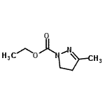 CAS#: 80457-39-2, Ethyl 3-methyl-4,5-dihydro-1H-pyrazole-1-carboxylate