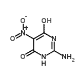CAS#: 80466-56-4, 2-Amino-6-hydroxy-5-nitro-4(3H)-pyrimidinone