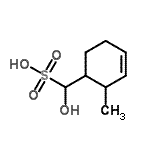 CAS#: 805181-89-9, Hydroxy(2-methyl-3-cyclohexen-1-yl)methanesulfonic acid