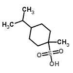CAS 登录号：805184-05-8， 4-异丙基-1-甲基环己烷磺酸