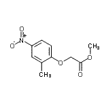 CAS 登录号：805238-45-3， 甲基(2-甲基-4-硝基苯氧基)乙酸酯