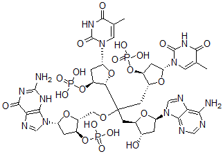 CAS#: 80565-17-9, 2'-Deoxyadenylyl(3'-5')Thymidylyl(3'-5')Deoxyguanosylyl(3'-5')Thymidine