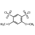 CAS#: 80585-40-6, 4,6-Dimethoxy-1,3-benzenedisulfonyl dichloride