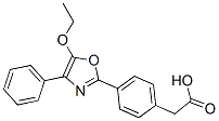 CAS 登录号：80589-72-6， 2-[4-(5-乙氧基-4-苯基-1,3-恶唑-2-基)苯基]乙酸