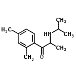 CAS#: 805945-90-8, 1-(2,4-Dimethylphenyl)-2-(isopropylamino)-1-propanone