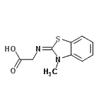 CAS#: 805984-56-9, (E)-N-(3-Methyl-1,3-benzothiazol-2(3H)-ylidene)glycine