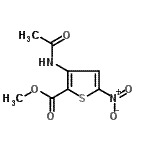 CAS#: 80615-54-9, Methyl 3-acetamido-5-nitro-2-thiophenecarboxylate
