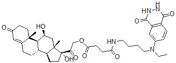 CAS#: 80632-51-5, Cortisol-21-Hemisuccinate-Aminobutylethylisoluminol