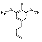 CAS#: 80638-49-9, 3-(4-Hydroxy-3,5-dimethoxyphenyl)propanal