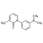 CAS#: 806619-90-9, 1-[3-(Dimethylamino)phenyl]-3-methyl-2(1H)-pyridinone