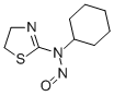 CAS 登录号：80672-60-2， 2-(环己基亚硝基氨基)-2-噻唑啉