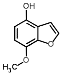 CAS#: 80673-27-4, 7-Methoxy-1-benzofuran-4-ol